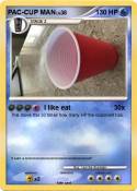 PAC-CUP MAN
