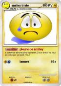 smiley triste