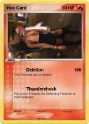 Hoe Card
