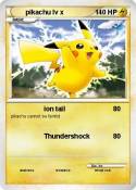 pikachu lv x