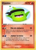 25 puntos