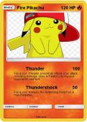 Fire Pikachu