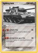 fighting tank