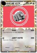 GIVE ME VOTE