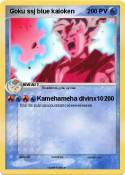 Goku ssj blue