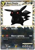 Black Pikachu