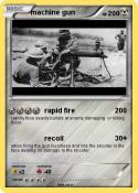 machine gun