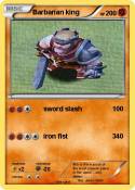 Barbarian king