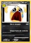 im tired
