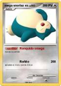 mega snorlax ex