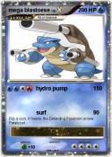 mega blastoese