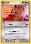 Bad wolf