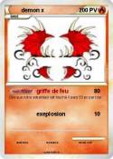 demon x
