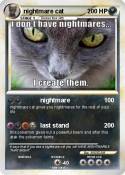 nightmare cat