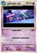 Lightsaber Joey