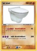 wc stoel