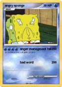 angry sponge