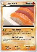 nigiri sushi