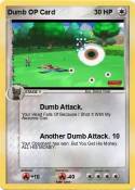 Dumb OP Card