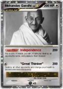 Mohandas Gandhi