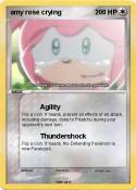 amy rose crying
