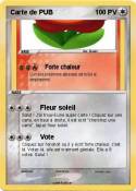 Carte de PUB