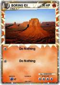 BORING EX