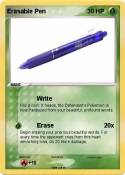 Erasable Pen