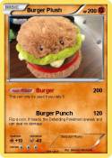 Burger Plush