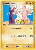 la famille goku