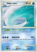Water wave