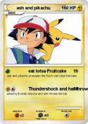 ash and pikachu