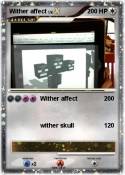 Wither affect
