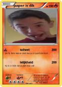 jasper is dik