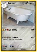 bath tub