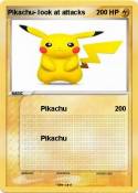 Pikachu- look