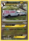 Free candy van