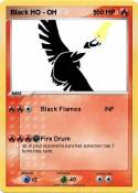 Black HO - OH