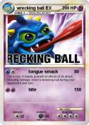 wrecking ball