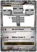 Iron wither