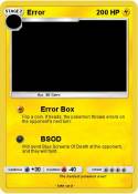 Error