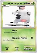 Une vache qui
