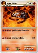 tigre de feu