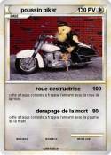 poussin biker