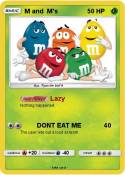 M and M's