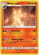 Molten man