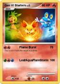 Gen VI Starters