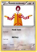 Runnin mcdonald