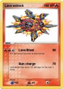 Lava solrock