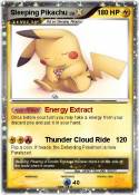 Sleeping Pikach